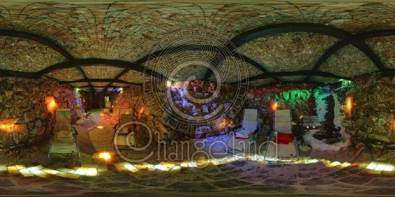 salt cave crystalotherapy - panorama